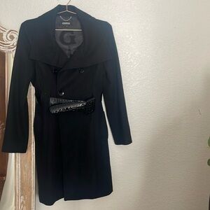 Guess Womens Belt Coat